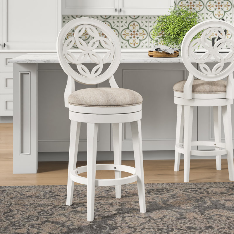 Kelly Clarkson Home Traditional Swivel Bar & Counter Stool Birch Lane